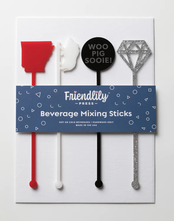Friendlily Press Beverage Mixing Sticks – Wrapped Gift Boutique