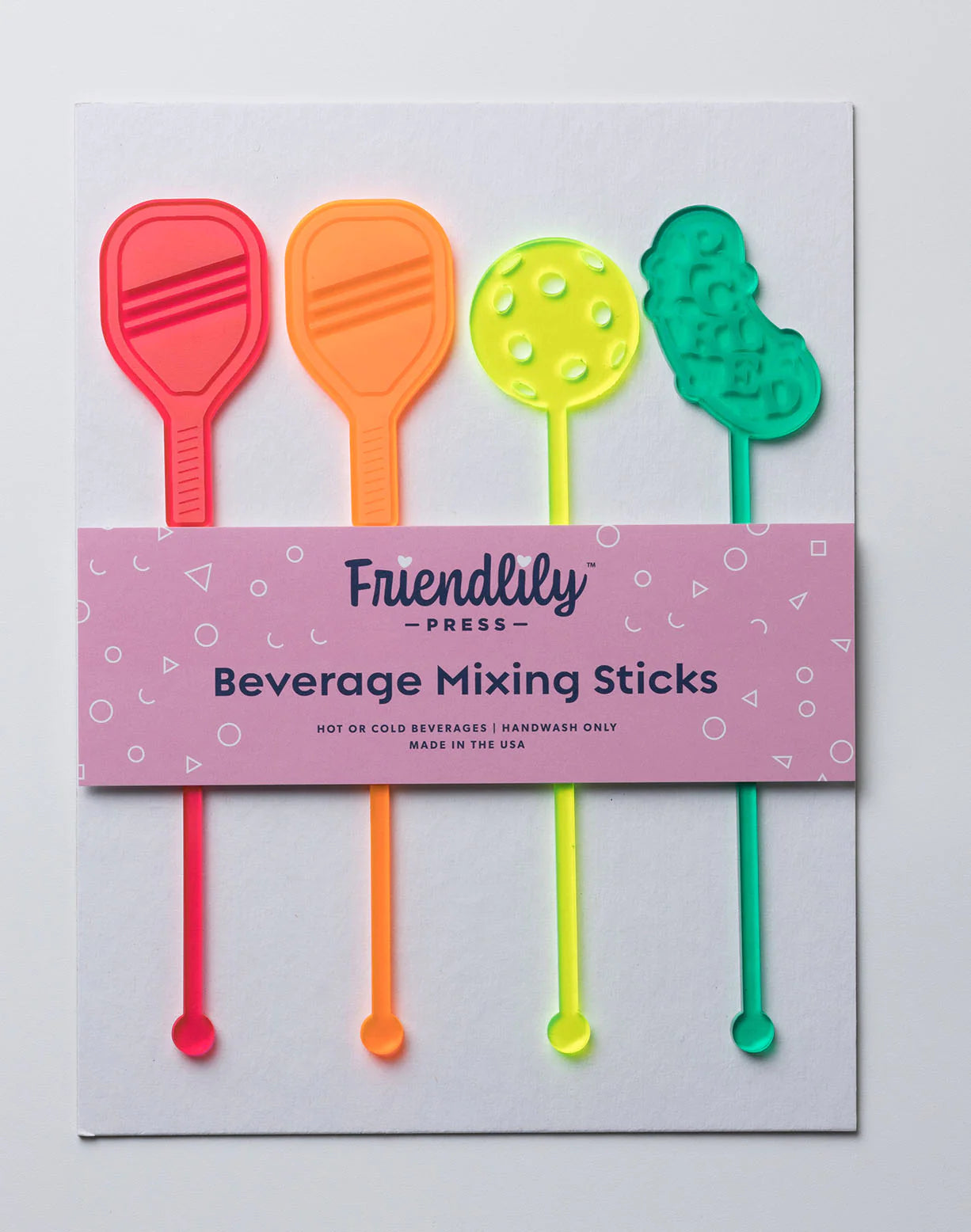 Friendlily Press Beverage Mixing Sticks – Wrapped Gift Boutique