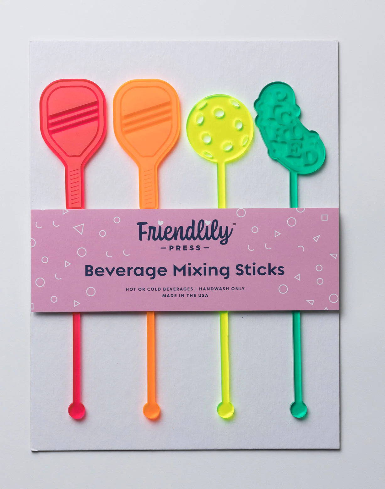 Drink Stirrer Sets by Friendlily Press Candy Cart