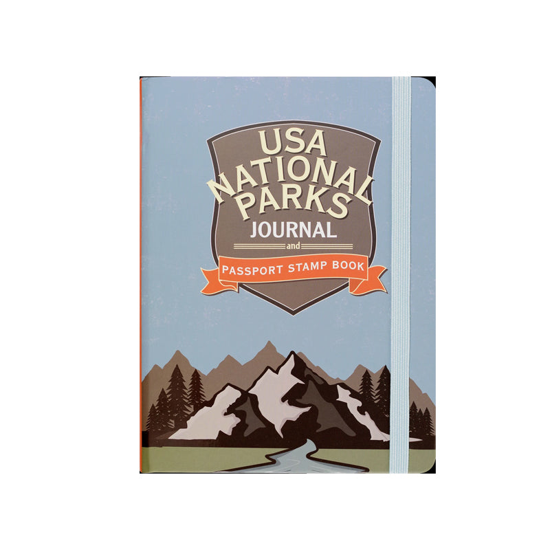 USA National Parks Journal and Passport Stamp Book – Wrapped Gift