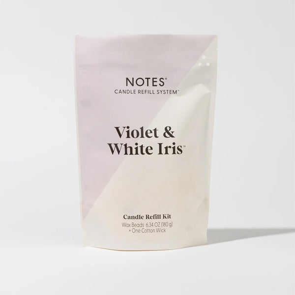 Notes Candle Refill Kits- Citrus & Fresh Basil